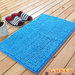 Microfiber short-hair water-absorbing anti-slip floor mat 40x60 cm, , large