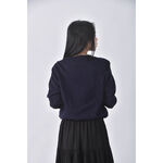 (M) earth music ecology純棉藍色長袖上衣二手衣, , large