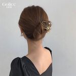 【Gulicc 】古莉可 髮夾 韓系金屬貝殼戴珍珠小髮夾, , large