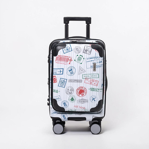 【Alldma鷗德馬】20吋第二代台灣味郵戳雙開箱AD35-白郵(贈保護套CF7)