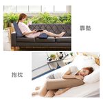 ｜空氣布─3色｜美體枕 腳枕 抱枕 頭枕 半圓 夾腿枕, , large