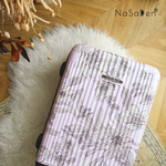 NaSaDen [ Violets ] 22" Carry on Zipper Luggage, , large