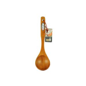 Wood soup dipper - small