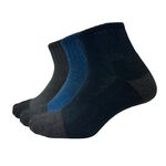 【BVD】石墨烯1/2乾爽氣墊男襪4入-加厚<灰>B582 襪子 短襪 除臭襪, , large