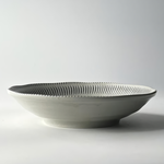 Made in Japan Mino Ware Allegro Ceramic Deep Plate Japanese Dinner Plate Pasta Plate Salad Bowl Soup Plate Tableware, , large