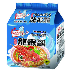 KORMOSA 龍蝦海鮮湯麵(包) 110g x 4包