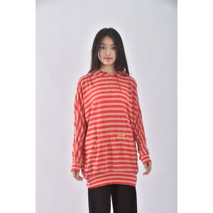 (L) jevous enprie連帽橘色長袖上衣二手衣