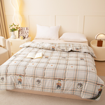 Graphene Thermoregulating Soy Fiber Washable Quilt, , large