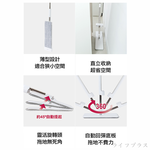 hold拖不沾手刮淨平板拖把X1支+替換布X3入, , large