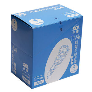 輕鬆按修正帶內帶5mm*6M(10入裝)