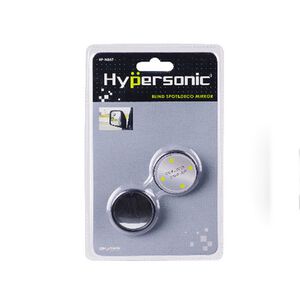 Hypersonic 360度旋轉圓形車用補助後視鏡(2入)