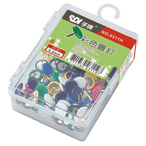 手牌  35元系列 彩色圖釘 (0311H)