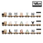 官方直營【Tryco】木製字母火車-單入(最低購買4個出貨), , large
