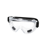 台灣現貨！雙面防霧護目鏡 全密式 化學室 耐衝擊 防護 防塵 純透明 防飛沫 防噴濺 防刮 蛙鏡, , large