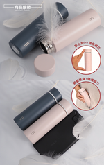 樂司/304不鏽鋼輕量迷你保溫瓶-150ml-暗藍X1支+粉紅X1支-1組, , large