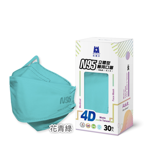 【Blue Eagle】N95 4D Adult Medical Face Mask 30 pack