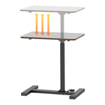 [KAKU] Pneumatic Height Adjustable Laptop Cart, , large