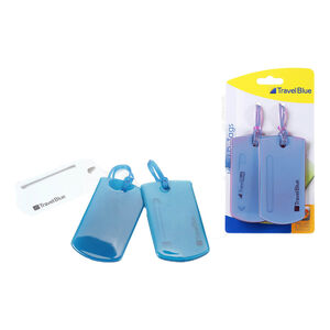 藍旅果凍行李掛牌(2只裝)TB016(顏色隨機出貨)