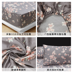 【多利寶寢具】Indian_100%純天絲雙人三件式床包組-花溪, , large