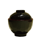 KOHBEC Japanese-Style Covered Bowl with Kikkō (Tortoise Shell) Pattern, , large