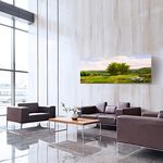 【御畫房】一碧千里 國家一級畫師手繪油畫60×120cm(VF-55), , large