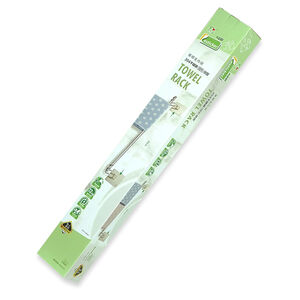 Single pole towel rack