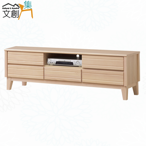 【文創集】瑞歐5.1尺五抽電視櫃(客約商品)