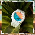 CASIO 卡西歐 G-SHOCK 2100八角彩色鏡面手錶 GA-2100TL-7A, , large
