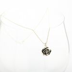 【Angel & Me 】小王子 玫瑰 花 (大) Rose s925 純銀 項鍊 情人節 禮物, , large