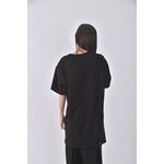 (M) uniqlo棉質動森聯名圖案純棉黑色短袖上衣二手衣, , large