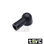 《tevc》BK004 電瓶保護 絕緣保護套 橡膠套 防塵蓋-紅，黑(一對), , large