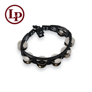 LP LP-160 塑膠黑色可夾10'' 雙排鈴鼓【敦煌樂器】