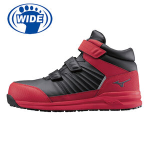 MIZUNO PRIME FIT SS II 寬楦 高筒皮革 黏扣 防護鞋 F1GA225609 23FW 【樂買網】