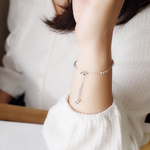 Little Ball Sterling Silver Bracelet, , large