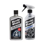 英國Wonder Wheels 奇跡鋁圈清潔輪胎保養組 鋁圈 輪胎 清潔 保養, , large