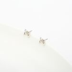 【Angel & Me】銀蝴蝶 Butterfly 一對 s925 純銀 耳環 耳夾 生日 情人節 禮物, , large