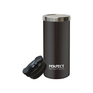 PERFECT 理想牌 極緻316不鏽鋼真空雙蓋咖啡杯直飲杯 曜石黑580cc-Leidea樂德兒