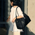【YUN JOIN】Smoko 時尚旅行袋-櫻花粉 旅行 休閒 戶外 露營 拉桿包 側肩包, , large