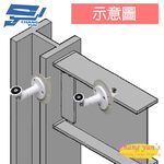 昌運監視器 H型鋼夾具 H鋼固定架 監視器夾具 萬用孔固定架 快速安裝 免鑽孔, , large