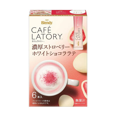 AGF Blendy濃厚草莓牛奶可可味拿鐵 56.4g【Mia C&apos;bon Only】