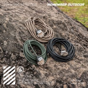 [樂施達]樂活不露 神盾動力延長線3pin+2pin 雙用 10m/15m 延長線 露營