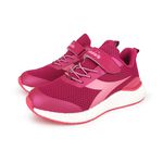 DIADORA迪亞多那 創新彈力科技大童鞋 童運動鞋 童鞋 魔鬼氈 透氣 保護後跟 緩震 止滑 藍白 黑綠 梅紅 藍粉, , large