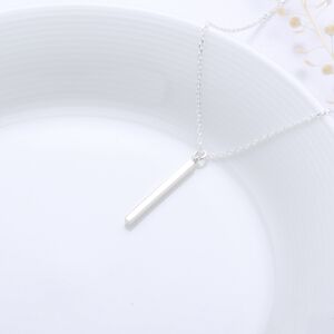 【Angel & Me】幾何 長方形 Rectangle s925 純銀 項鍊 生日 週年 情人節 禮物