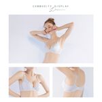 可蘭霓Clany 無痕透氣排汗軟鋼圈BCD罩杯學生舒適內衣 少女成長型涼感台灣製   6990-61 灰, , large
