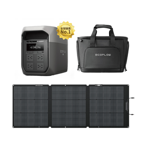 ECOFLOW 原廠直營 DELTA 3 戶外儲電設備+160W太陽能板+防水收納包