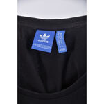 (S) adidas棉質純棉背心黑色上衣二手衣, , large