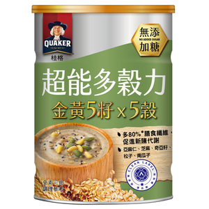 Quaker Super Grain 5 Seed No Sugar 390G