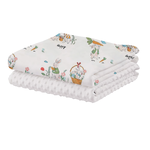 HABABY Double-Sided Magic Bean Blanket, Alice Style, 130x100cm, , large