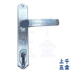 守門員 902 通風門鎖 門鎖 二片式 銀色 黑色 房間鎖 連體鎖 三合一 裝置距離30mm 適用門厚36-44mm, , large