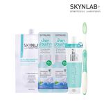 【千康購物網】SKYNLAB+太潔旅行4件組 (牙刷、牙膏、漱口水、洗面乳), , large
